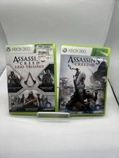 Assassin's Creed: Ezio Trilogy (Microsoft Xbox 360, 2013) + Assassins Creed 3!