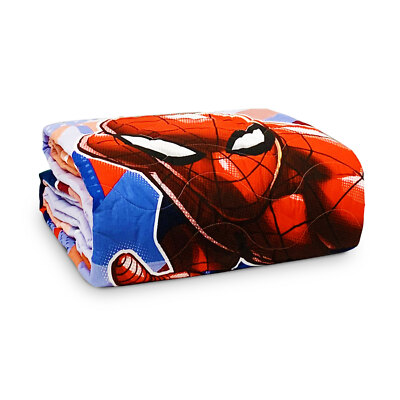 Steppbettbezug Einzelbett Spiderman Marvel Caleffi 1 Platz Aus Baumwolle 5018
