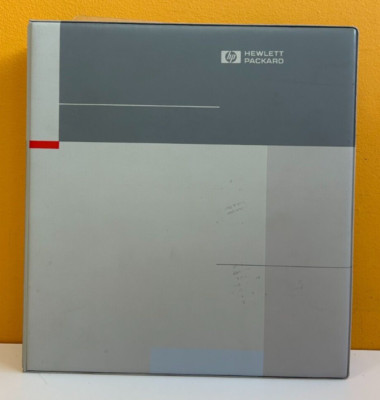HP/Agilent 9282-1151 HP 8509A/B Lightwave Polarization Analyzer Reference Guide.