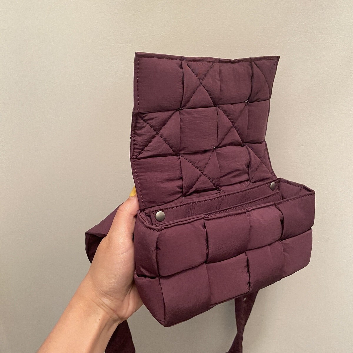 Bottega Veneta Tech Cassette Mini Bag Belt Bag Padded Nylon Bottega Veneta Tech Cassette Mini Bag Belt Bag Padded Nylon