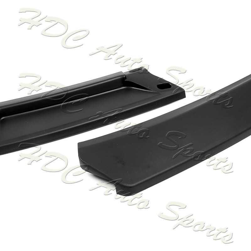 For 2011-2014 Chevrolet Cruze Matt Black Front Bumper Splitter