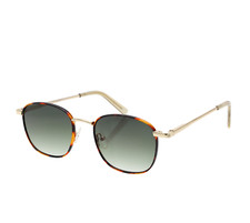 Le Specs R1872 Unisex Rose Gold/Green Neptune Deux Core Round Sunglasses 52 mm