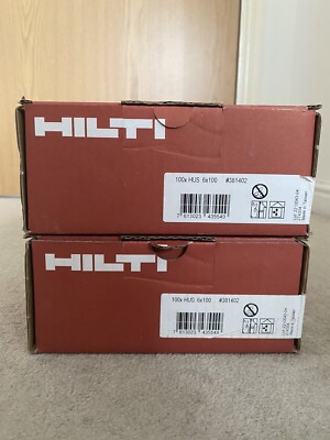 Hilti Schrauben 100x HUS 6x100