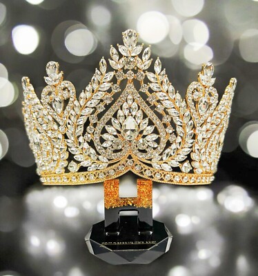 Queen of Spades, Gold Spade Crown, Crystal Comb Crown  display picture 3