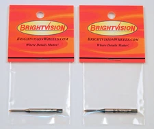 Two Brightvision 1/64th  Die-Cast Screw-In 1-72 Rivet Taps For Customs & Restos