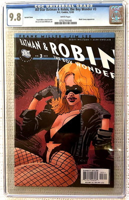  ~DC~BATMAN & ROBIN THE BOY WONDER #3~ ~FRANK MILLER VARIANT~ ~CGC 9.8~ 