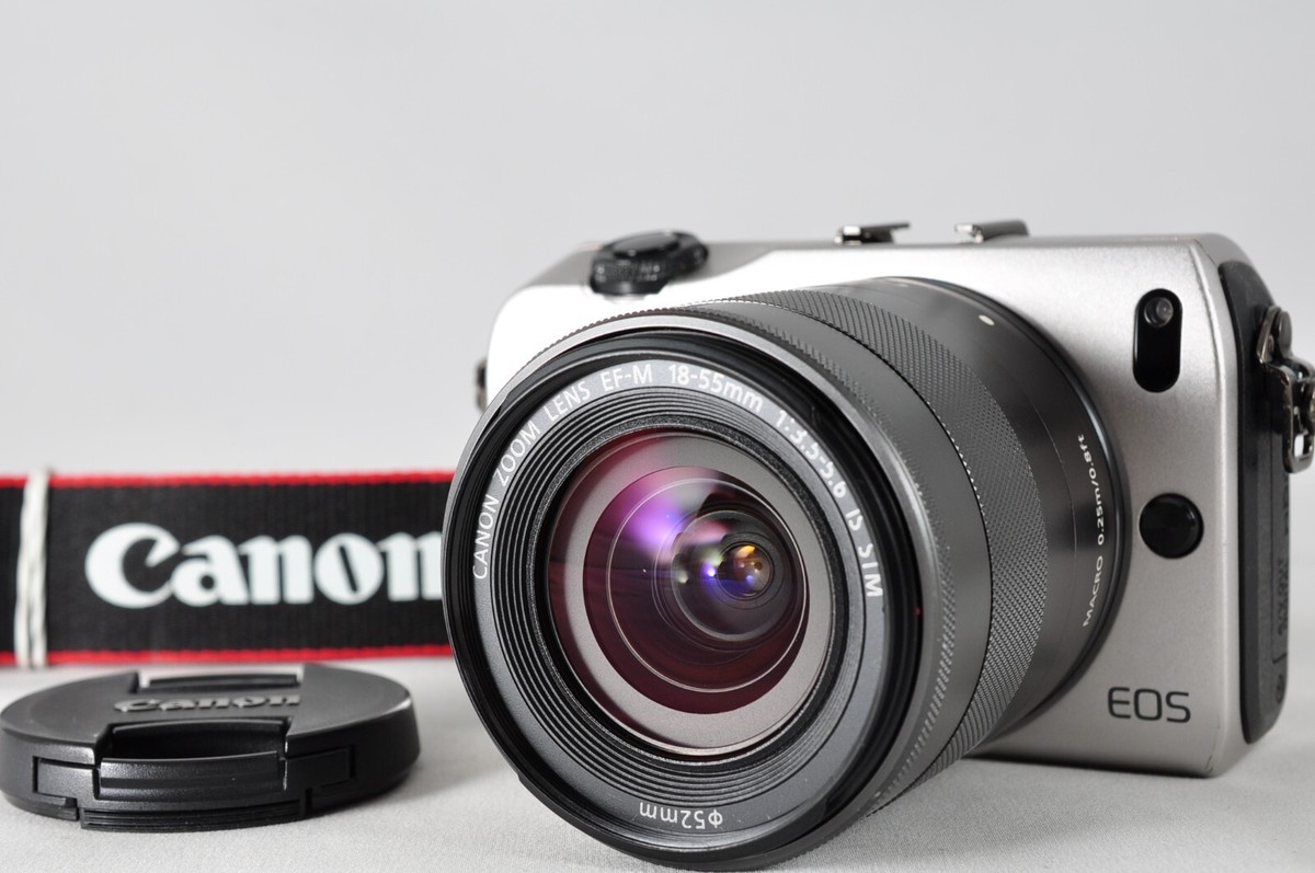 Canon EOS M 18.0MP Digital Camera with EF-M 18-55mm Lens From