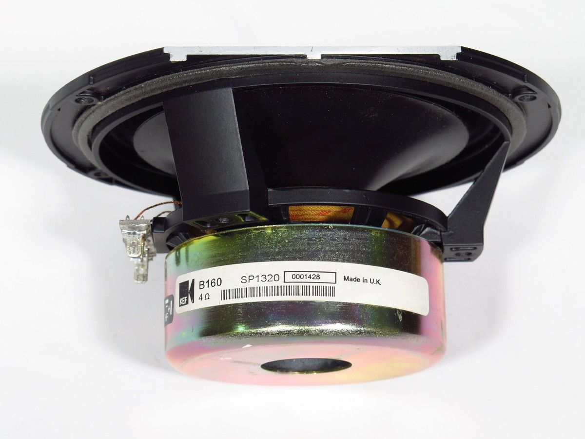 Tested Working KEF B160 (SP1320) 4Ohm Truncated Cast Frame Woofer