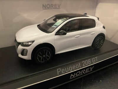 Peugeot 208 Miniature Norev - Échelle 1/43 - Voiture De Collection