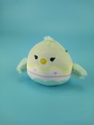 Kellytoy Squishmallows Justine Chick Overalls Easter Farm Squad 5" Mini Plush  — photo 3