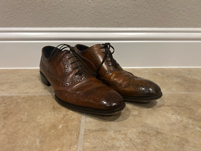 To Boot New York Bello Italian Wing Tip Brogue Men Shoes Sz-10, Excellent shape