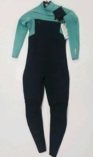 Open Box O'Neill 3/2mm Womens Blueprint Chest Zip Full Wetsuit-Black/Bristol-6-U