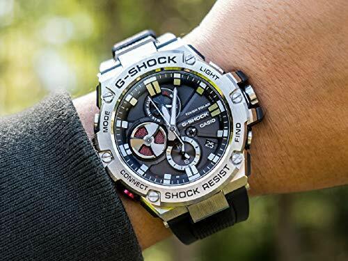 CASIO G-Shock Watch GST-B100-1A G-Steel Smartphone Link Model Men New