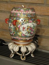Alt Porzellan Rauchverzehrer Prunk Gef&auml;&szlig; Rosenthal ca 1920 Geschenk Dekoration