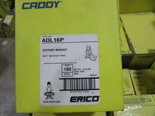 (100) Erico Caddy AOL16P Support Bracket for 1" EMT or 3/4" RID A0L16P NEW!!!