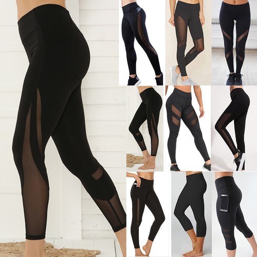 Sexy Women High Waist Sports Leggings 