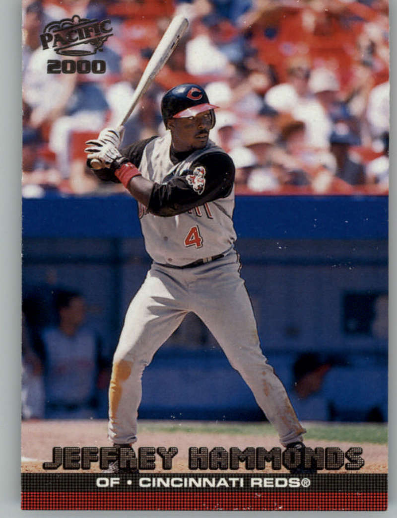 2000 Pacific #112 Jeffrey Hammonds NM-MT Reds 