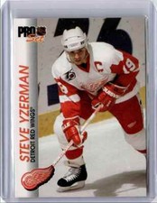 1992-93 Pro Set Steve Yzerman E Detroit Red Wings #39