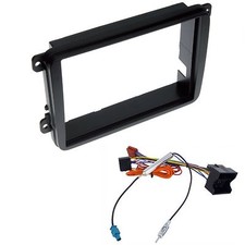 Mascherina autoradio radio cavi Doppio 2 Din VOLKSWAGEN Caddy Eos Golf V 5 VI 6