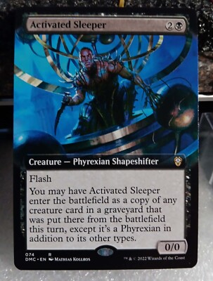 Activated Sleeper 74 Extended Art Commander: Dominaria United MTG Card | eBay Activated Sleeper 74 Extended Art Commander: Dominaria United MTG Card | eBay