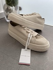 Tommy Hilfiger Plateau Sneaker Beige Gr. 40 Neu mit Etikett 