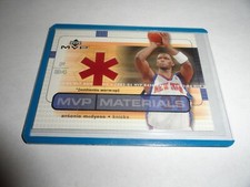 2003-04 Upper Deck MVP Materials Warmups #AMWU Antonio McDyess JERSEY RED NM/M