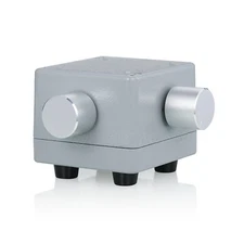 Left Right Channel RCA Balanced Volume Controller Adjuster Passive Audio Preamp