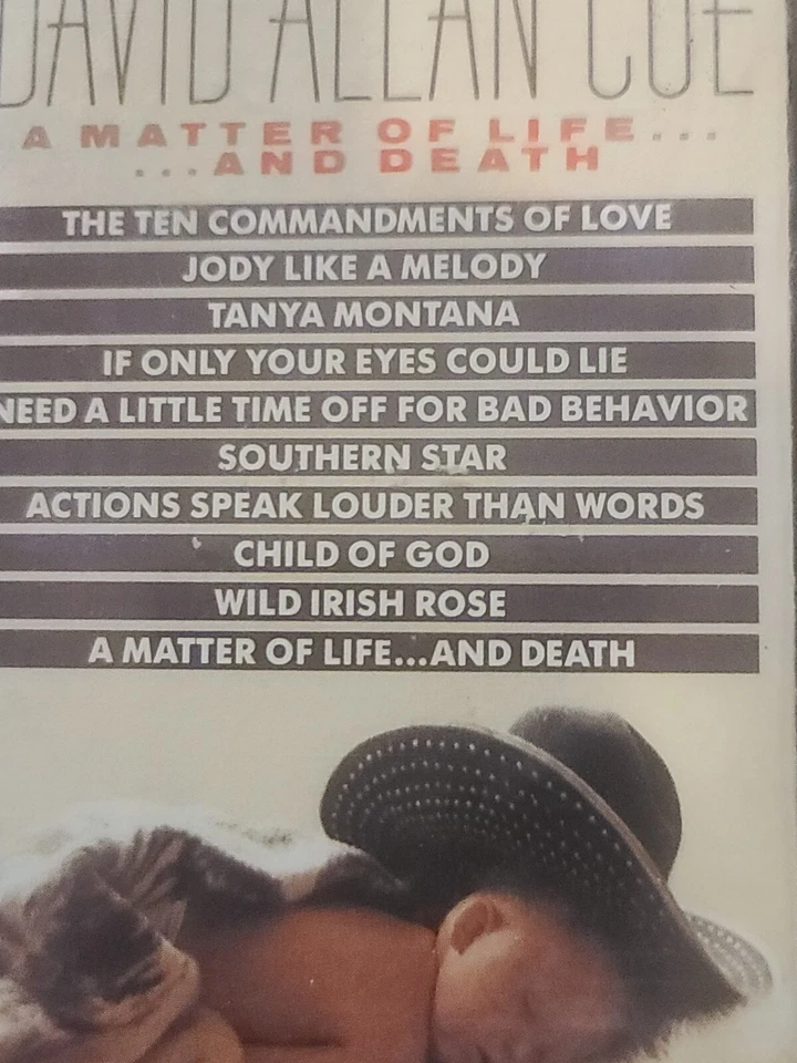 David Allan Coe - A Matter Of Life And Death Vintage Country Cassette NEW SEALED - Image 4 of 4