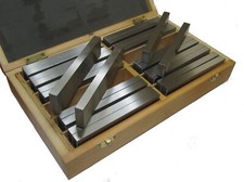 12 MATCHED PAIRS 10MM WIDE PARALLEL SET 120MM LONG 14-40MM HEIGHTS RDGTOOLS