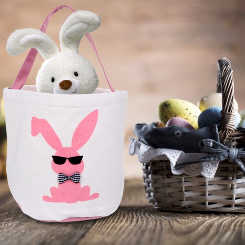 Kaninchen Eimer Baby Süßigkeitenbeutel vendu Aus Segeltuch Ostern Behälter