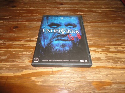 WWE - UNDERTAKER 15-0 DVD - Ric Flair BATISTA Sycho Sid King Kong Bundy KANE