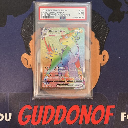 Boltund VMAX graded PSA 9 for sale on eBay