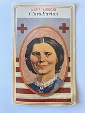 1975 Bob’s Big Boy Restaurant #25 Clara Barton Great American Trading Card