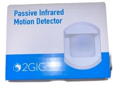2GIG White Passive Infrared Wireless Pet Immune Motion Detector 2GIG-PIR1-345
