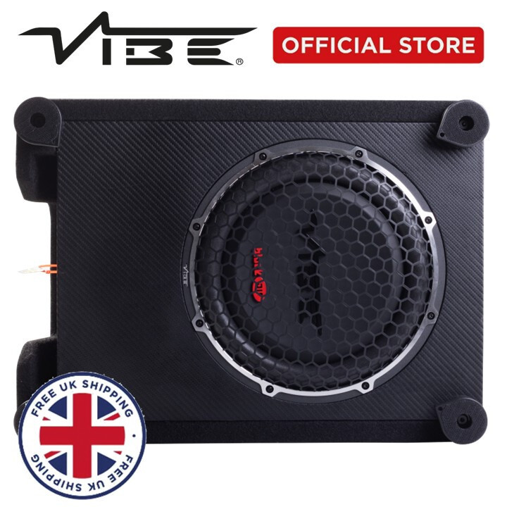 VIBE Black Air 10 inch SQ Passive Enclosure BA10SQ-V4 Peak 900W - RMS Power 300W