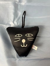 Dan Brechner CAT FACE Plush Toy Black Kitten 3.5"