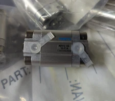 Festo Compact air cylinder ADVU-16-10-P-A-SA FESTO#156508 rod 16mm stroke 10mm