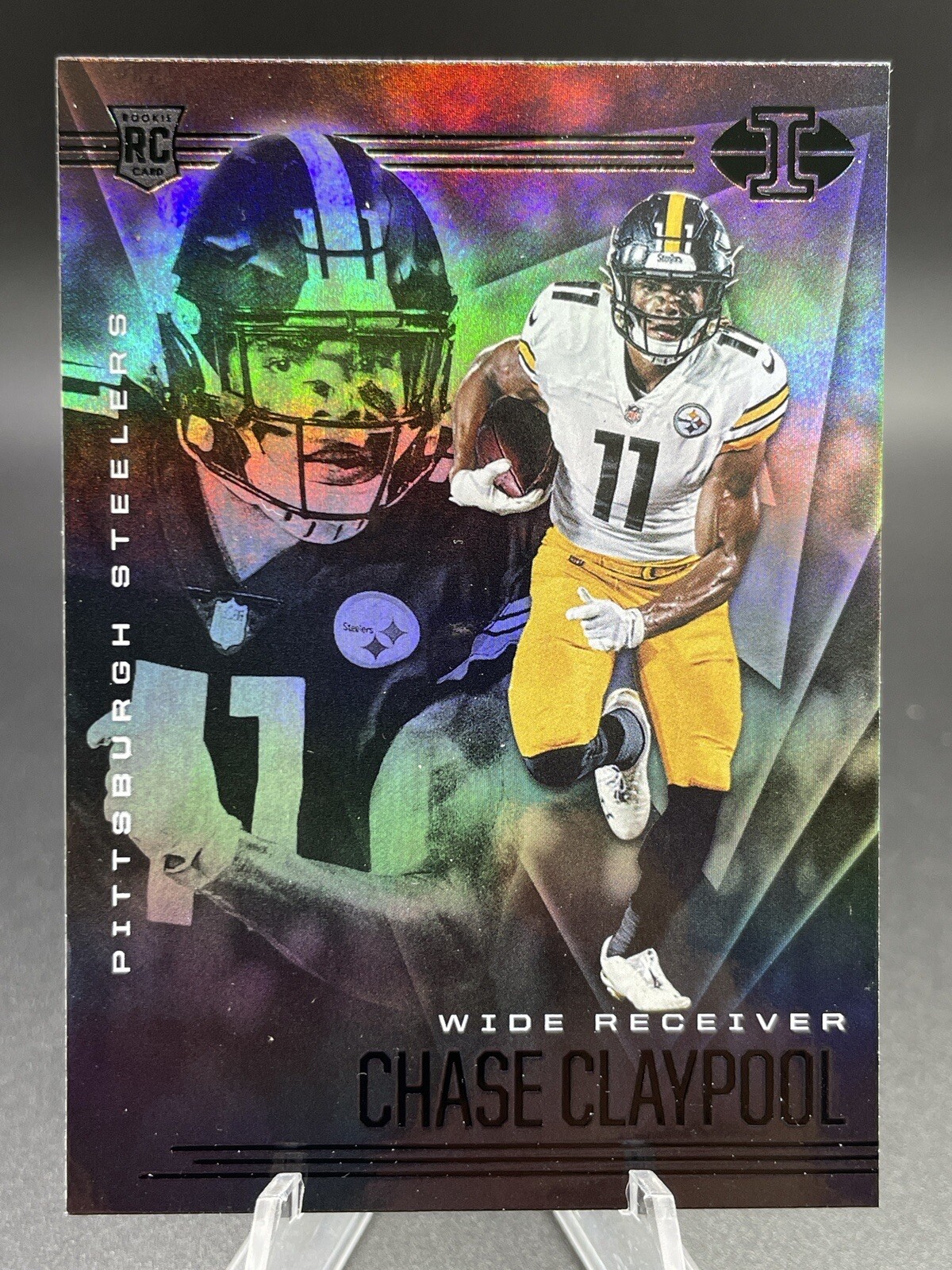 2020 Panini Illusions #31 Chase Claypool RC Rookie Pittsburgh Steelers