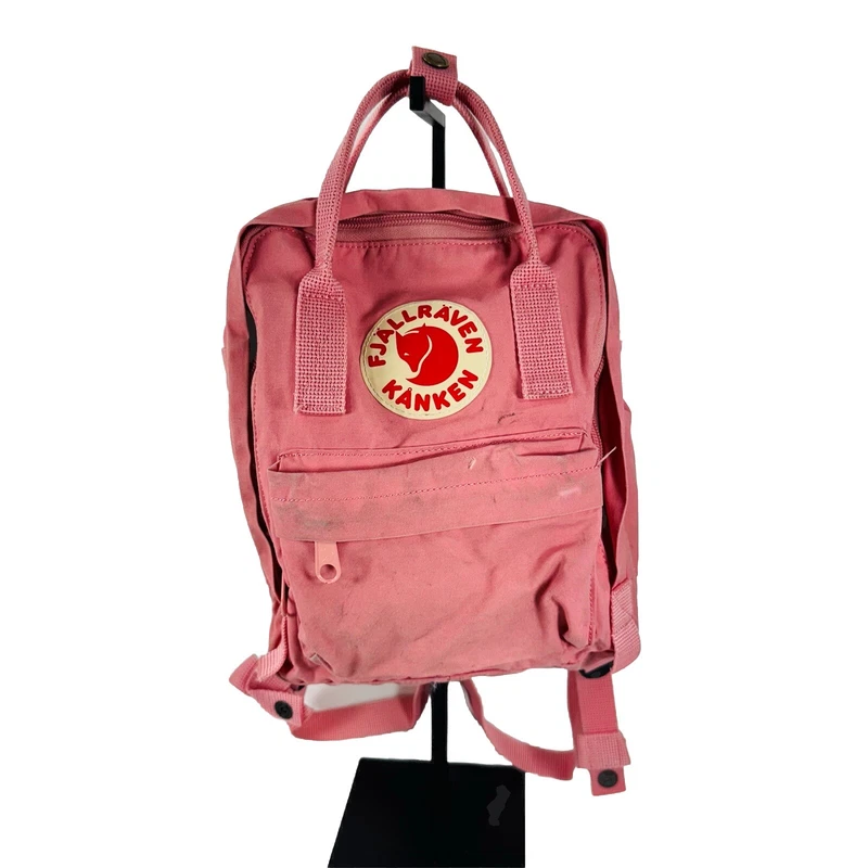fjallraven canvas backpack handles bag 
