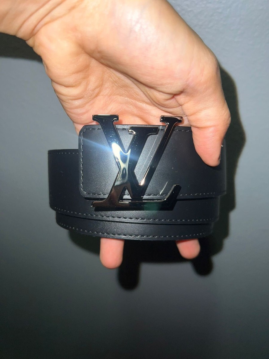 Louis Vuitton ブラックベルト 34/85 Louis Vuitton Men's belt 85/34 | eBay