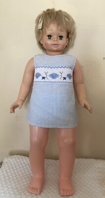 Vintage Eugene Playpal Clone Doll. 31  Childs Dressed . Rare. Walker. No Breaks
