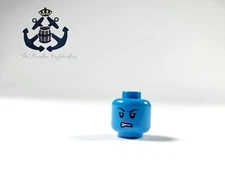 LEGO 2017 Star Wars Minifigure Dark Azure Head Aayla Secura Twi'lek 3626cpb1858