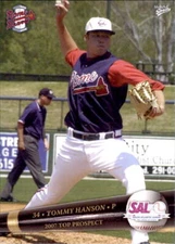 2007 South Atlantic League Prospects Multi-Ad #17 Tommy Hanson Redlands CA Card