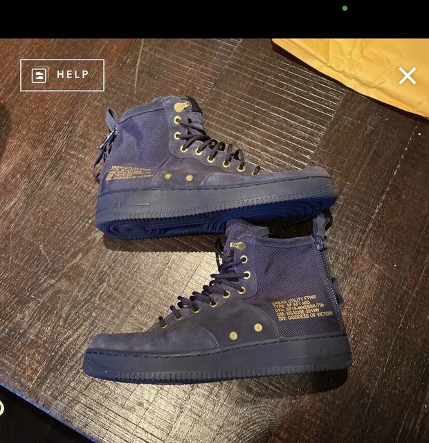 Size 12 - Nike Sf Air Force 1 Mid Obsidian 2018 for sale online | eBay