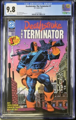Deathstroke the Terminator #1 CGC 9.8 W 1991 DC Comics Mike Zeck cover