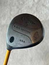 CALLAWAY BIG BERTHA LEFTHANDED #5 WOOD WITH A UST PRO FORCE 65 R FLEX SHAFT TV