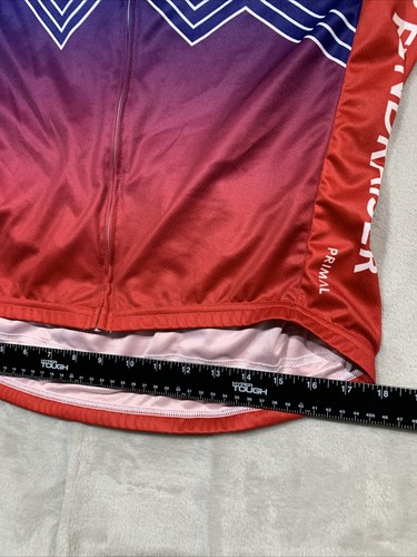 Camiseta deportiva de ciclismo Primal para hombre talla grande bicicleta MS: bolsas traseras bajas Colorado - Imagen 9 de 12