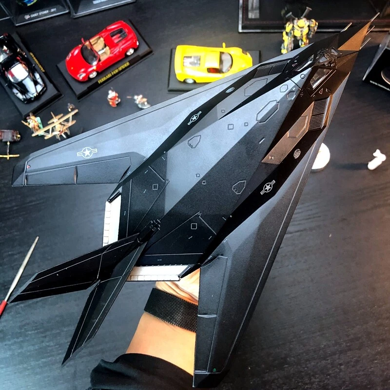 1/72 США F117 Stealth бомбардировщик самолета черный металл + пластиковые детали модель новый - Изображение 4 из 4