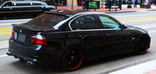 Kit de carrocería alerón labio ventana techo trasero negro brillante BMW 3 Series M3 E90 04-12 - Imagen 10 de 12