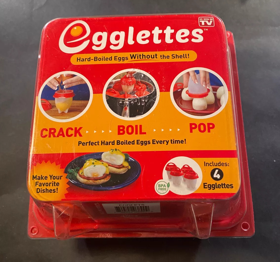 Egglettes Hard Boiled Egg Maker, 4 count